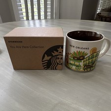 Starbucks You Are Here Collection New Orleans Ceramic Coffee Mug w/ Box picture