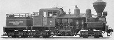 Madera Sugar Pine Lima Shay Locomotive No. 6 1927 5 x 7 Photo picture