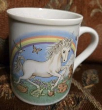 Vtg Papel California Unicorn Coffee Mug picture