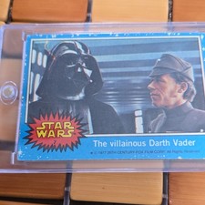 Topps 1977 Star Wars Darth Vader Card #7