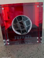 Official Ferrari Collectibles Authentic Piston in Clear Acrylic Display Tower picture