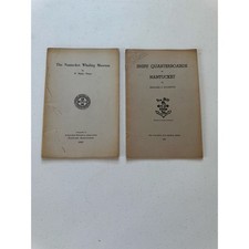 The Nantucket Whaling Museum 1959, Ships Quarterboards on Nantucket 1967 Pamphle picture
