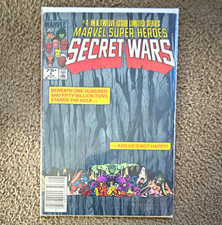 Marvel Comics Marvel Super Heroes Secret Wars Lot #4 #5 #12 Jim Shooter picture