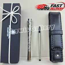 MB Monaco Princess Grace Kelly Special Rollerball w/Montblanc Leather Pouch Fast picture