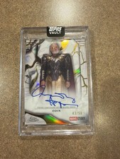 2026 Topps Marvel Vault Anthony Hopkins ODIN Immortal Autograph Auto Gold #’d/50 picture