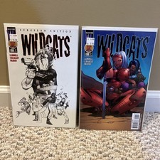 Wildcats #1 Vol. 1 1999 WildStorm Variants 9.6 NM Dynamic Forces x2 With COA picture