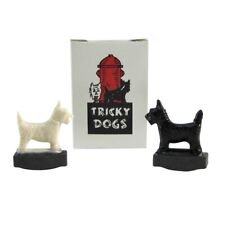 Black White Scottie Magnet Magic Trick Practical Joke Novelty Dog Desk Decor Toy picture