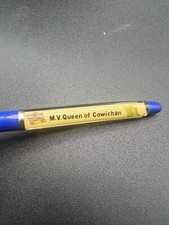 Rare Mv Queen Cowichan Floating Pen Ballpoint Horse picture