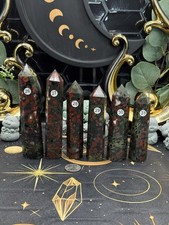 Natural Plum Blossom Jasper Towers Henan Prov.   picture