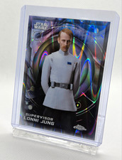 Topps 2024 Chrome Star Wars Andor #49 Supervisor Lonni Jung Refractor picture