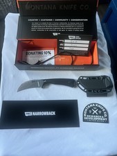 MKC The Narrowback  R+D Limited run.                🔥New🔥 black G10 Handle picture