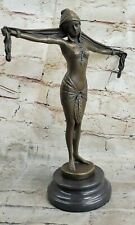 Demetre Chiparus Egyptian Dancer Bronze Sculpture Signed Deco D.H. Chiparus Sale picture