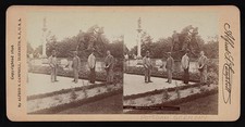 Photo:Potsdam Germany Hercules Statue Sanssouci 1896 Stereograph picture