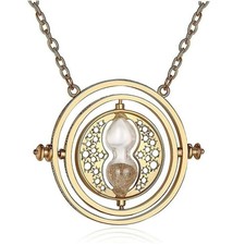 Harry Potter Time Turner Necklace Hermione Hourglass Pendant-Unisex Style picture