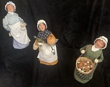 byers choice williamsburg woman Lot Of 3 picture