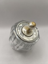 Vintage Korex Crystal Table Lighter Mid-Century Modern Clear Lucite SEE DESCRIP picture