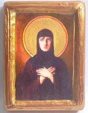 Saint Euphrosyne Eufrosyne  Efrosini Froso Catholic Greek Eastern Orthodox Icon picture