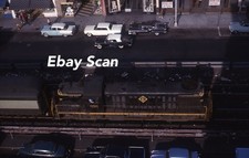 Original 35mm Slide Passaic NJ EL Erie Lackawanna Railroad Train 1963 picture