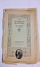 1922 Watkins Almanac Home Doctor and Cookbook 1868-1922 Booklet picture