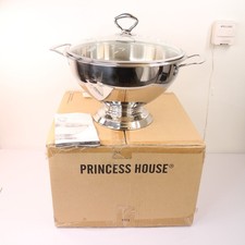 Princess House Heritage Stainless Steel Classic 7 Qt. Server/Soup Tureen 6573 picture