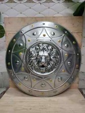 Antique Troy Trojan War Shield Ancient Greek Shield | Handcrafted Metal Crafts picture