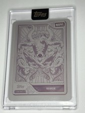 2026 Topps Mint Marvel Magenta Printing Plate NAMOR #119 picture