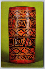 Campeche Museo Tamaya Cultura Maya Clasica Postcard Mexican Art History picture
