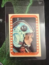 1977 Topps Star Wars Luke Skywalker Card sticker picture