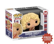 Farrah Fawcett Funko Pop Icons #50 Vaulted Vinyl Figure picture