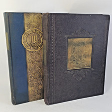 Two Vintage/Antique UCLA Southern Campus Year books 1927/ 1928 Hardcover picture