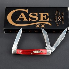 Case XX Small Stockman Pocket Worn Jigged Old Red Bone Pocket Knife NIB - 10305 picture