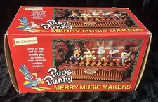 Vtg 1996 Mr Christmas Looney Tunes Merry Music Makers Xylophone Complete W/Box picture