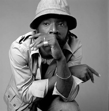 Portrait Of American Artist Raymond Saunders 1970s Old Photo picture