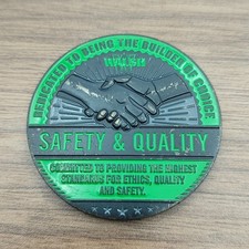 Walsh Group Midwest Heavy Civil Transportation Safety Quality Challenge Coin picture
