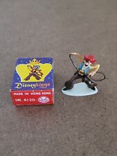 Vintage Disney Marx Disneykings Pecos Bill plastic figure 2” In Original Box picture