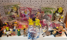 LOT 21 McDonalds Happy Meal SHREK the THIRD Figures TOYS New & Used DONKEY + picture