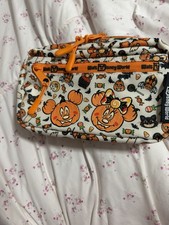 NEW 2026 Disney Parks HALLOWEEN 🎃 Mickey Minnie Pumpkin Fanny Pack Belt Hip Bag picture