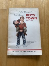 Vintage Boys Town Nebraska Father Flanagan Catholic Bob Considine Booklet USA picture