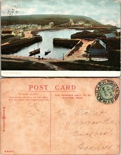 Portpatrick Scotland Postcard of Harbour and Village picture