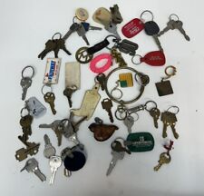 Vintage Key Keychain Lot As Pictured Auto Advertising  picture
