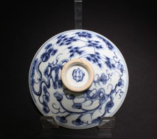 A Blue & White Bowl. Four character mark at base picture