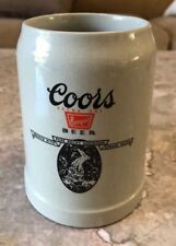 Vintage Coors Extra Dry Banquet Beer Stoneware Stein Mug W. Germany picture