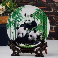 Ceramics Plate 25.4cm 10.0in Indoor Living Room Study Craft Ornament Plate picture