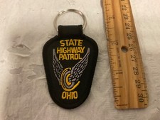 Ohio Highway Patrol Patch key chain. picture