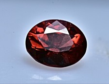 0.70 Carat Superb Transparent Oval Faceted Garnet Gemstone picture