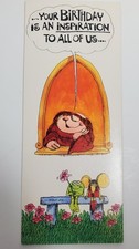 Vintage Birthday Card and Envelope  American Greetings Inspiration UNUSED (D) picture