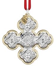 Reed & Barton Annual Sterling Christmas Cross Ornament 2020 NIB picture