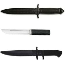 3 PC RUBBER PRACTICE TRAINING KNIVES Combat Dummy Toy Costume Martial Arts picture