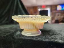 Degenhart 1970s Slag Glass Salt Celler picture