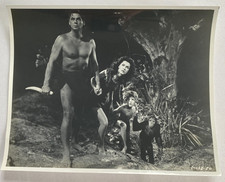 Vtg 1932 Tarzan The Ape Man Johnny Weissmuller Press Photo 8x10 picture